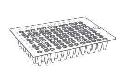 100ul 罗氏用96孔PCR板（乳白色，无裙边）VP1011-C VP1011-M