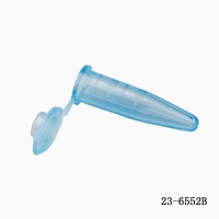 0.65ml 微量离心管, 蓝色，灭菌23-6552B