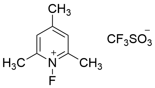 1-氟-2,4,6-三甲基吡啶三氟甲烷磺酸盐                              有机合成氟化试剂FTT
