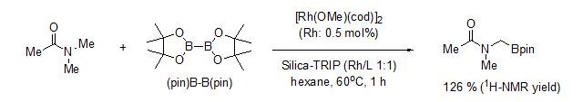 硅胶负载型篮式结构催化剂                              Silica-SMAP、Silica-TRIP