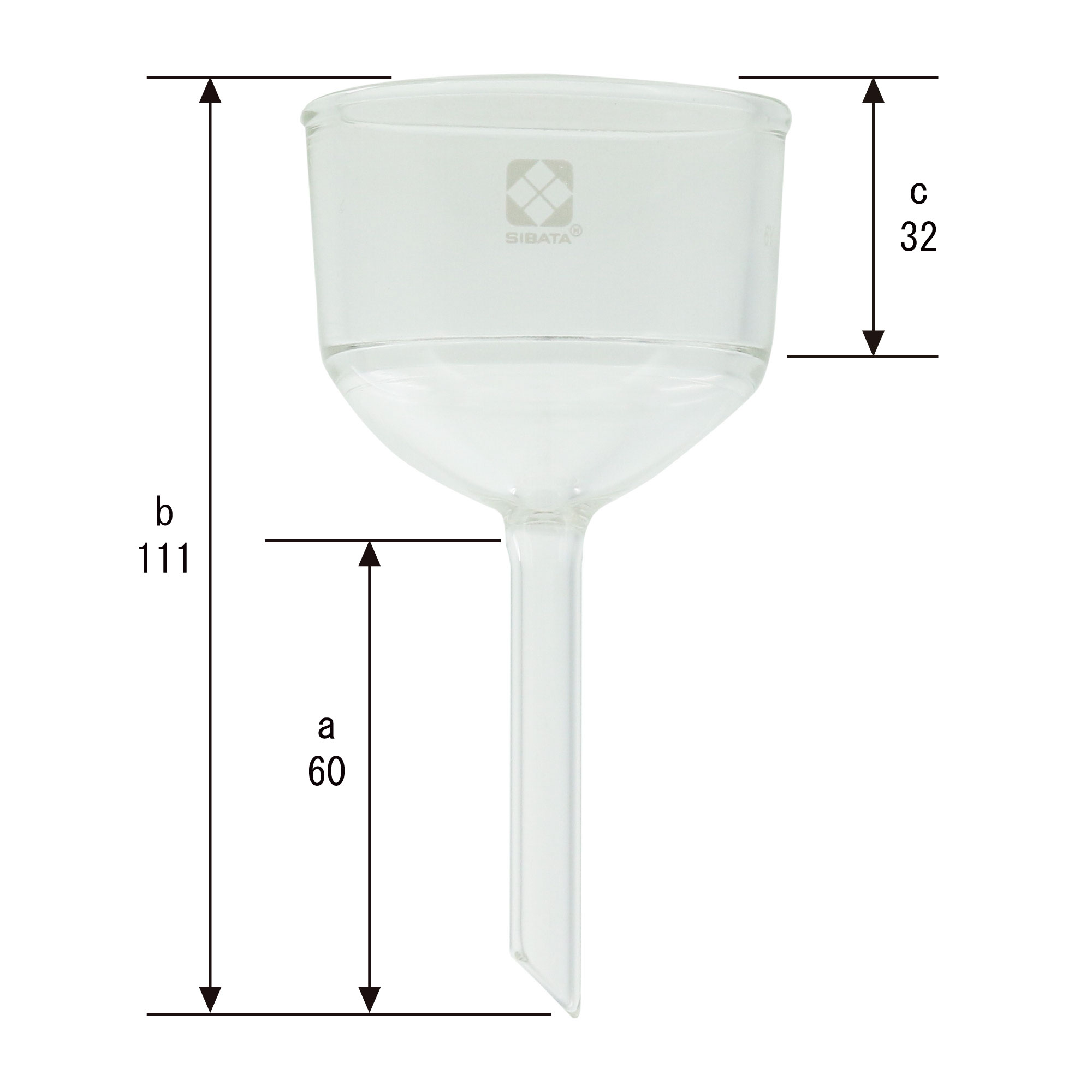 ブフナーロート 分離形 PTFE目皿板なし 70mL - 柴田科学株式会社
