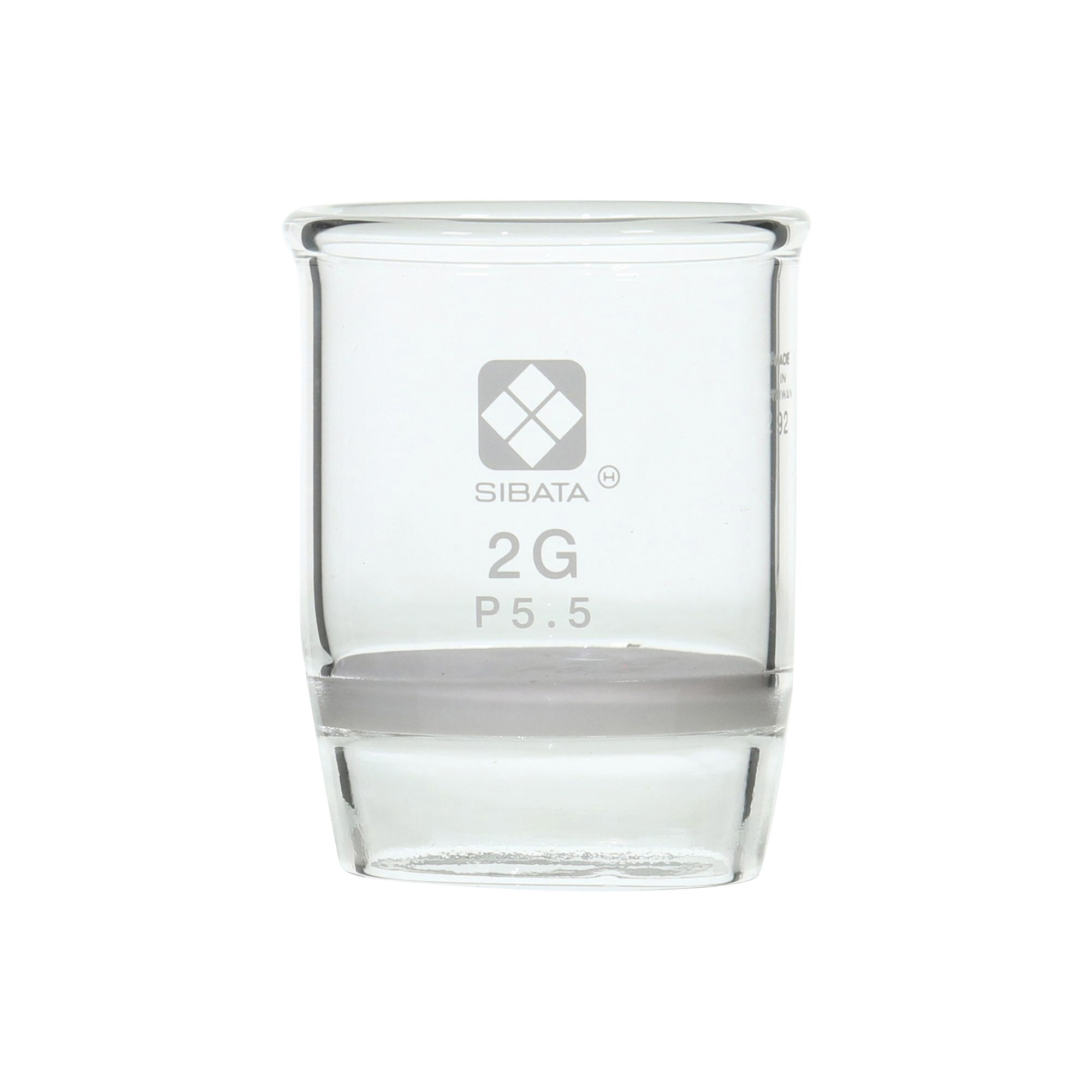 ガラスろ過器 2G るつぼ形 2GP5.5 - 柴田科学株式会社