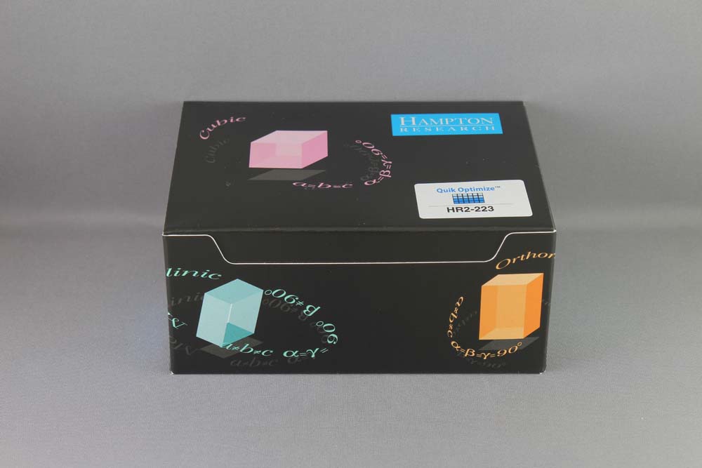 Hampton蛋白结晶试剂盒Sodium potassium phosphate (Quik Optimize)/HR2-223
