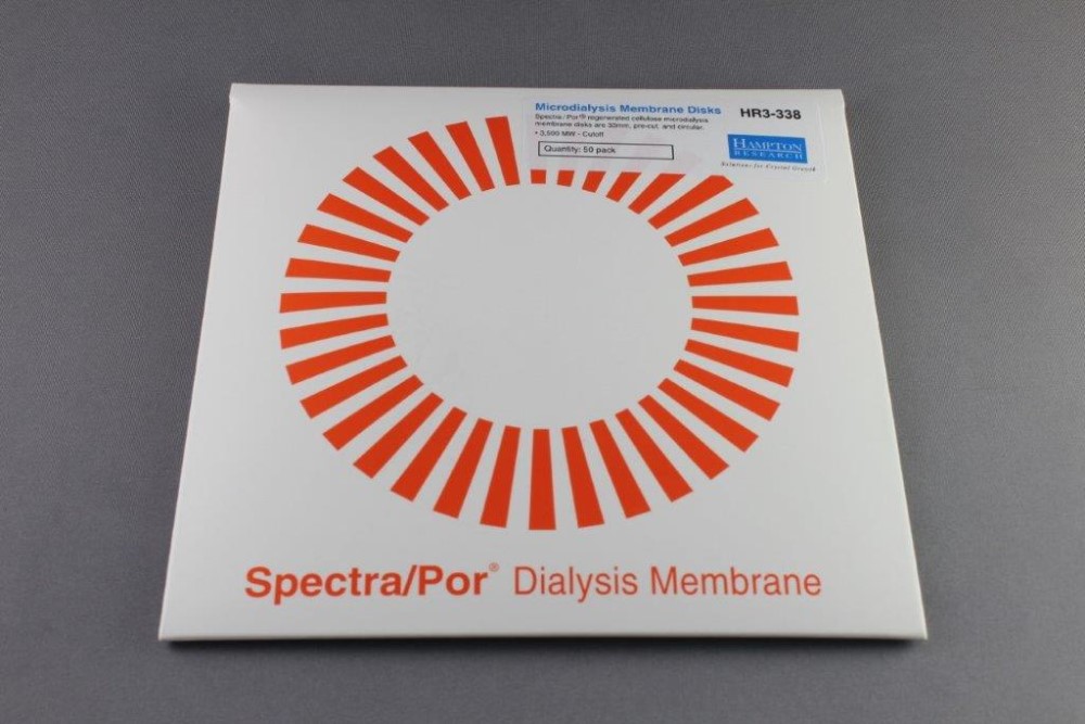 Hampton蛋白结晶试剂盒Dialysis Membrane Discs for Buttons/HR3-344/HR3-338/HR3-346