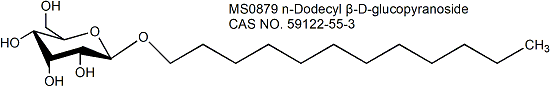 n-Dodecyl β-D-glucopyranoside 十二烷基-β-D-吡喃葡萄糖苷