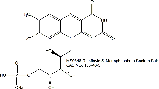 Riboflavin 5′-Monophosphate Sodium Salt (FMN-Na) 核黄素-5′-单磷酸钠盐
