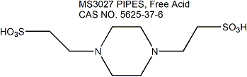 PIPES, Free Acid 1,4-哌嗪二乙磺酸