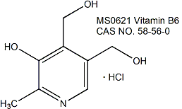 Vitamin B6 (Pyridoxine Hydrochloride) 维生素B6（盐酸吡哆辛）