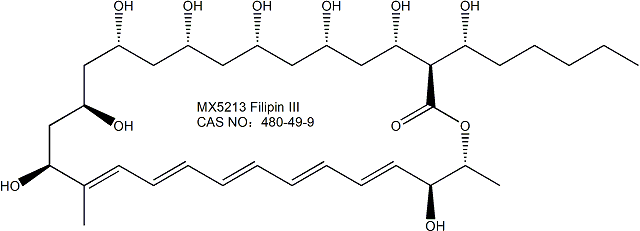 Filipin III (Cholesterol fluorescent probe)  胆固醇荧光探针