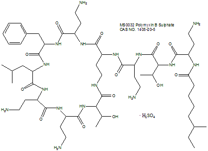 Polymyxin B Sulphate 硫酸多粘菌素B
