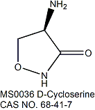 D-Cycloserine D-环丝氨酸