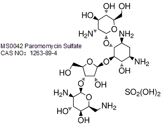 Paromomycin Sulfate 硫酸巴龙霉素