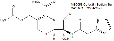 Cefoxitin Sodium Salt 头孢西丁钠