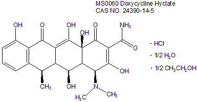 Doxycycline Hyclate 盐酸强力霉素（盐酸多西环素）