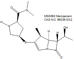 Meropenem 美罗培南（β-内酰胺抗生素）