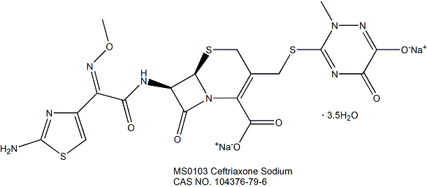 Ceftriaxone Sodium 头孢曲松钠
