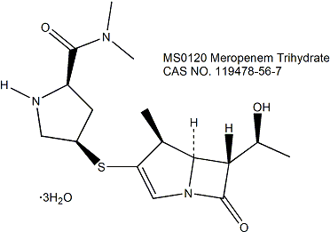 Meropenem Trihydrate 美罗培南三水合物