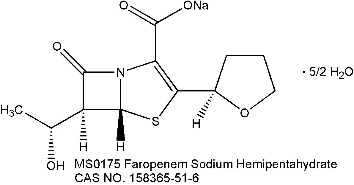 Faropenem Sodium Hemipentahydrate 法罗培南钠水合物