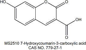 7-Hydroxycoumarin-3-carboxylic acid 7-羟基香豆素-3-羧酸