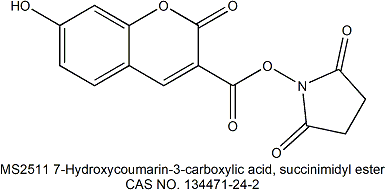 7-Hydroxycoumarin-3-carboxylic acid, succinimidyl ester  7-羟基香豆素-3-羧酸琥珀酰亚胺酯