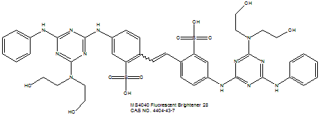 Fluorescent Brightener 28 (Calcofluor White M2R) 荧光增白剂28