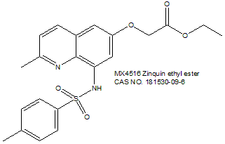 Zinquin ethyl ester 锌离子荧光探针