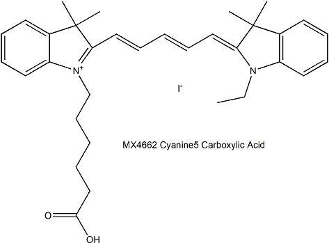 Cyanine5 Carboxylic Acid Cy5羧酸（脂溶性）