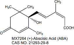 (+)-Abscisic Acid (ABA)  (+)-脱落酸