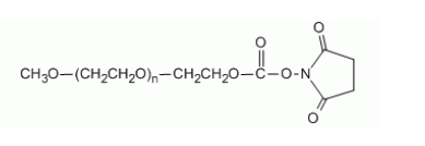 Succinimidyl PEG NHS, mPEG-NHS(SC)PG1-NS-750