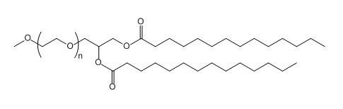 1,2-二肉豆蔻酰基-SN-甘油-3-甲氧基聚乙二醇简介