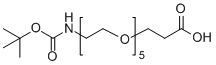 N-叔丁氧羰基-五聚乙二醇-羧酸 Boc-NH-PEG5-COOH CAS: 1347750-78-0概述